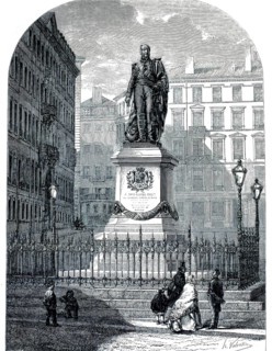 Monument to Louis-Gabriel Suchet, Duke of Albufera and Marshal of France. Louis-Gabriel Suchet