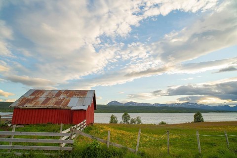 Panoramavegen, Storfjorden, Hemsedal, Valdres, Innlandet, Norway