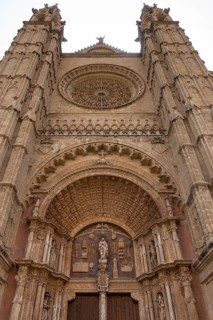 Palma Cathedral, also known as La Seu, is Palma's landmark and is one of the most important Gothic