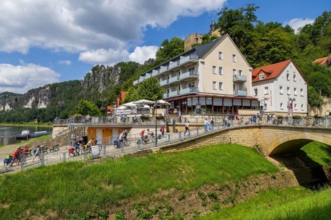 Rathen in Saxon Switzerland, Rathen, Saxony, Germany
