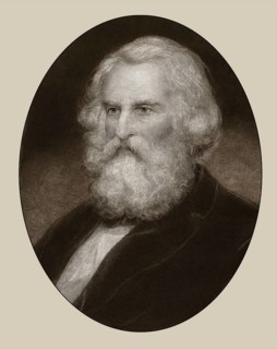 Henry Wadsworth Longfellow, 1807 – 1882, American poet, digitally edited