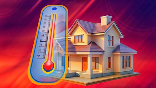 Symbolic image, house construction, single-family home, planning, century-values, climate crisis,