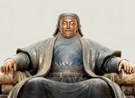 Genghis Khan, Dschingis Khan, or Chinggis Khan, born Temüjin, Temüdschin or Temüüdschin, c.?1162 –