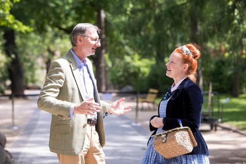 Andreas Knieriem (Director of the Zoo, Berlin Zoo, Wildlife Park and Aquarium) and Enie van de
