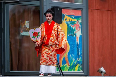 Art summer at the Red House 2026 from June 6 to August 30. Japanese dance performance by the master