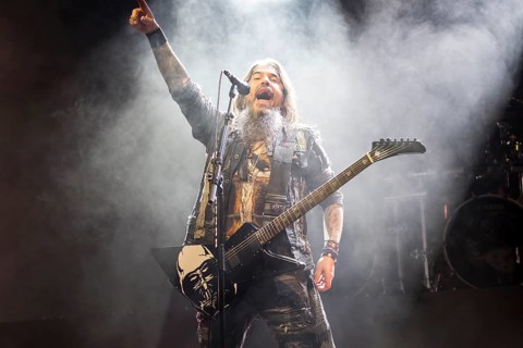 Robb Flynn, singer of Machine Head live on An Evening with, Machine Head Tour in Berlin's
