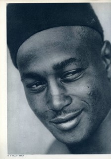Arab, African, portrait, close-up of a man in a thoughtful expression wearing a cap, Dr. Peter
