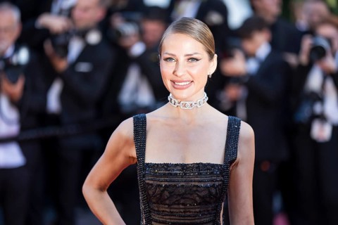 Ginta Biku at the opening gala and the premiere of La Vénus Électrique (The Electric Kiss) on the