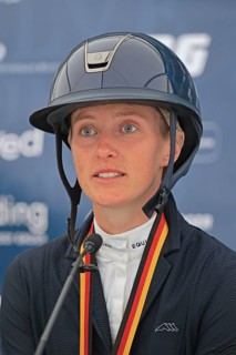 Justine Tebbel, showjumper, Balve, North Rhine-Westphalia, Germany