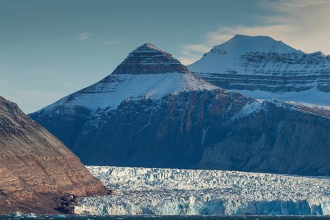 Glacier Front, Ossian Sarsfjellet, Colletthogda, Kronebreen or Crown Glacier, Kongsfjord or