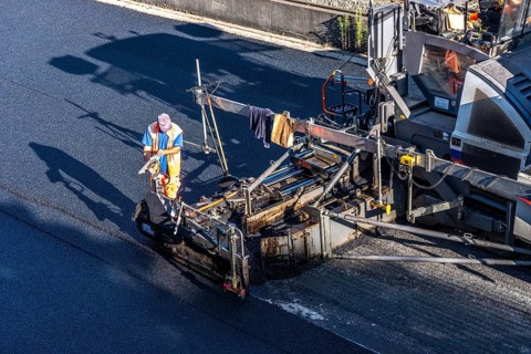 Rehabilitation of the A40 motorway between Mülheim-Winkhausen and Essen-Ost, the asphalt surface