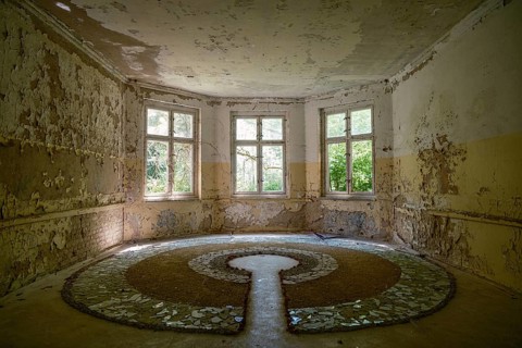 Former Grabowsee Health Resort, Lost Place, Oberhavel, Brandenburg, Germany