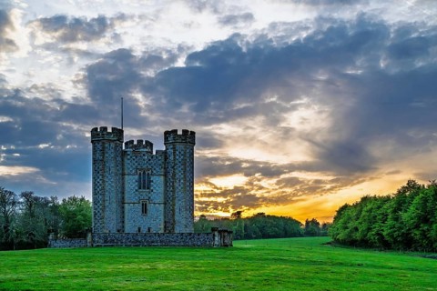 Hiorne's Tower, Arundel, West Sussex, England Europe