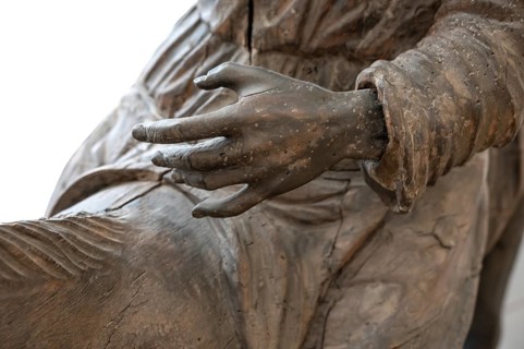 Detail, palm tree in southern German, probably Neuburg, around 1660-80, Residenz Neuburg an der