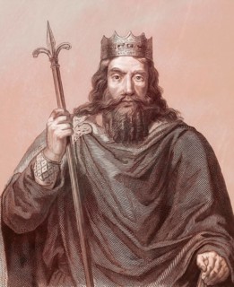 Clovis, Chlodovechus, Chlodwig I., Chlodowech, 466-511, King of the Franks of the Merovingian