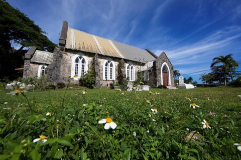 Saint Thomas Anglican Church or Church, Diocese of Jamaica, Portland Parish, Jamaica, West Indies,