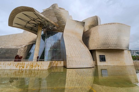 Guggenheim Museum by Frank O. Gehry in Bilbao, Spain