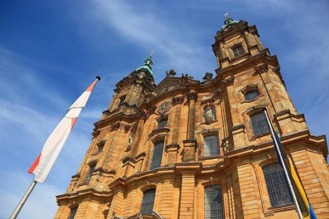 Vierzehnheiligen Basilica, Bad Staffelstein, Lichtenfels district, Upper Franconia, Bavaria,