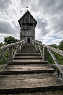 Tower Hill Castle, Lütjenburg, Schleswig-Holstein, Germany