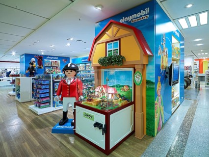Toy department in a department store, Munich, Bavaria, Germany