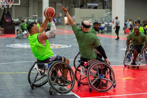Detroit, Michigan - The National Veterans Wheelchair Games, an annual event sponsored by the