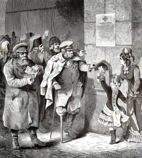 Humanitarian aid during the Russo-Omani Caucasus Conflict or the Russo-Turkish War (1877–1878) . A