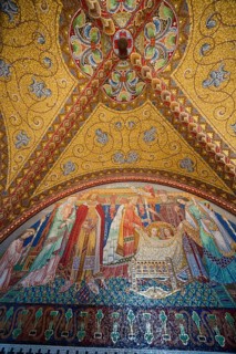 Elizabeth Kemenate, medieval woman's chamber, Wartburg, castle in the Thuringian Forest, UNESCO