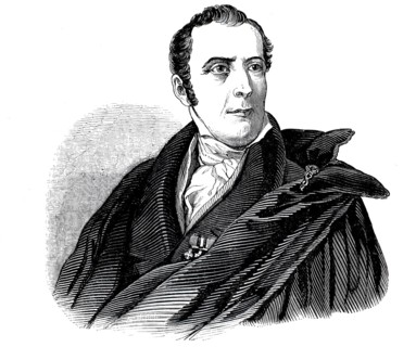 Alberto Nota (1775–1847), prolific comedy writer, playwright and politician, Italy, illustration,