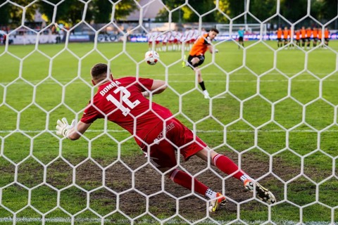 GLOGOW, POLAND, MAY 28, 2026: Football match polish Betclic 1. first league between Chrobry Glogow,
