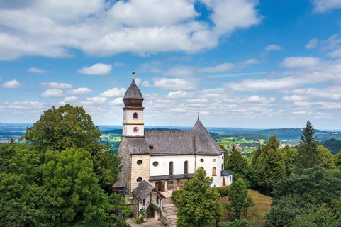 Wallfahrtskirche Maria Eck, Chiemgau, Upper Bavaria, Bavaria, Germany