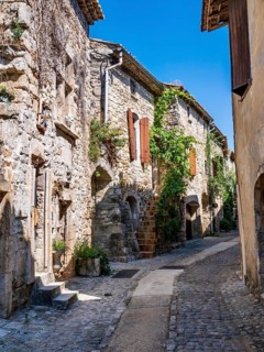 Alley in Aiguèze, France