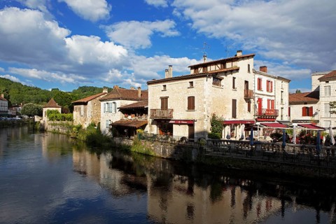 Brantôme on the Dronne River, Dordogne Department, Nouvelle-Aquitaine Region, Périgueux