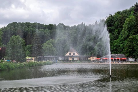 Charlottensee in Bad Iburg, Lower Saxony, Germany