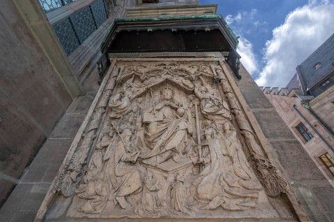 Epitaph named after Kunz Horn, one of Nuremberg's richest citizens around 1500, Lorenz Church,