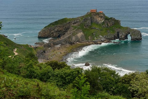 San Juan de Gaztelugatxe, Game of Thrones filming location, Basque Country, Spain