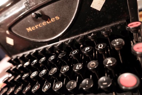 Mercedes typewriter, Zella-Mehlis, Germany