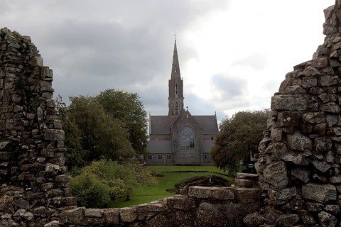 Parish church in Navan, An Uaimh, a town in County Meath in Ireland