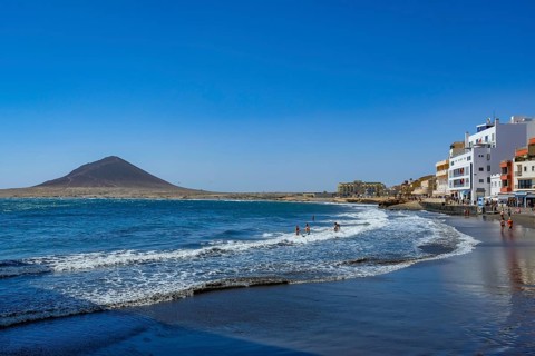 El Medano, Santa Cruz, Tenerife, Canary Islands, Spain - El Medano is located in the south of