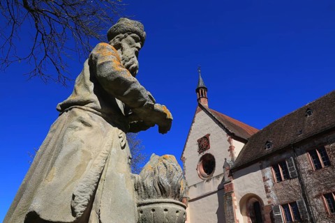 Bronnbach Abbey, Brunnbacensis Monasterium, later also Bronnbach Castle, a former Cistercian abbey