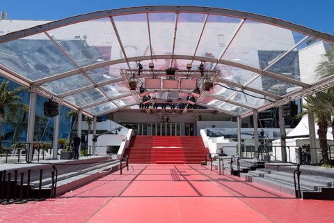 Before the opening of the 79th Cannes International Film Festival. The 79th Cannes International