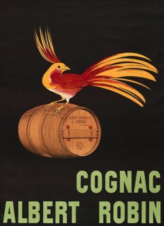 Advertising poster, beverage advertisement, advertising poster for Albert Robin Cognac was designed