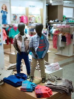Department of Children's Fashion, Department Store, Munich, Bavaria, Germany