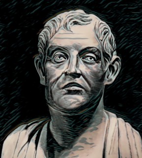 Aristotle, 384-322 BC, ancient Greek philosopher and scientist, digitally altered