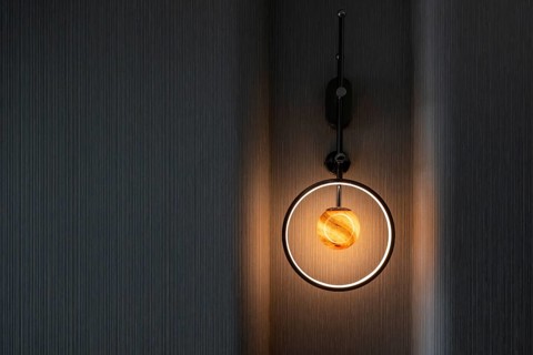 Wall light, Pattaya, Thailand
