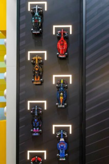 Lego mini Formula 1 racing car, Dubai, United Arab Emirates, UAE