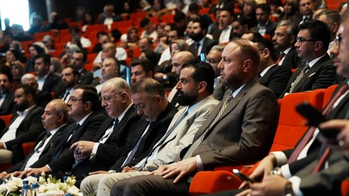 GAZIANTEP, TURKEY - JUNE 9, 2026: Turkish and Syrian government ministers, officials, and business