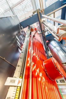 Nossener Brücke gas turbine heating plant, 40 megawatt electrode boiler plant, Dresden, Saxony,