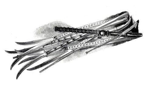Collection of Chinese weapons captured by British officers during the First Opium War (1840–1842),