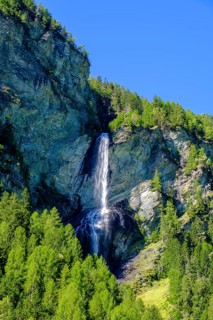 Wasserfall Jungfernsprung, Grossglockner-Hochalpenstraße, Mölltal, Carinthia, Austria