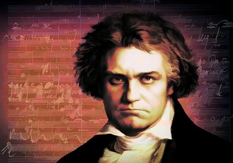 Ludwig van Beethoven, 1770 -1827, German composer, Mass in C major op. 86, autograph manuscript,